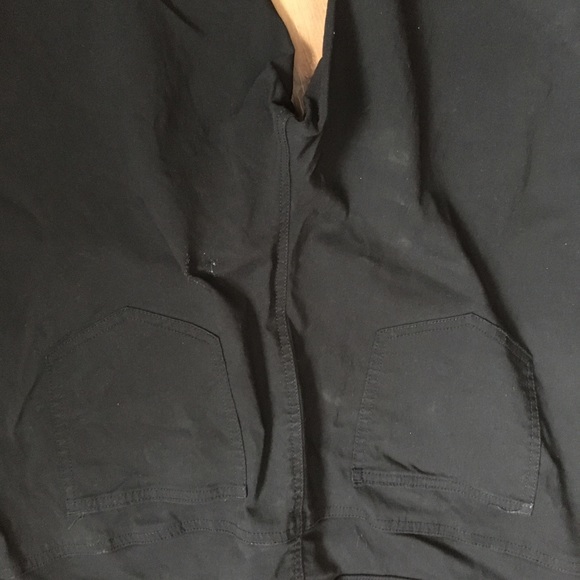 Basic Editions black cropped 3/4 length dress pants w/ pockets - Picture 5 of 5